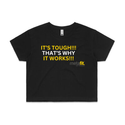 Metafit It's Tough! Crop Tee - COACH Thumbnail