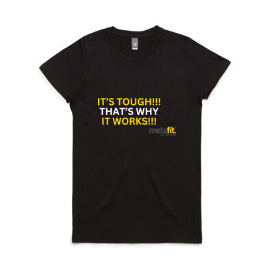 Metafit It's Tough! Womens Tee Thumbnail