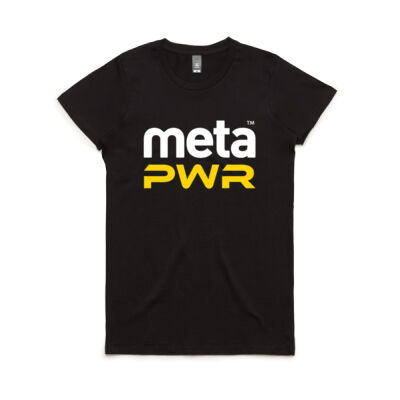 MetaPWR Dark Womens Tee Thumbnail